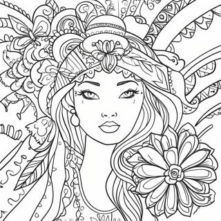 Be You Unique Self Coloring Page 38914-31129