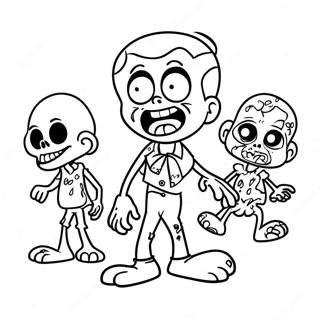 Disney Zombies Coloring Page 38963-31161