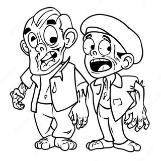 Disney Zombies Coloring Page 38963-31164