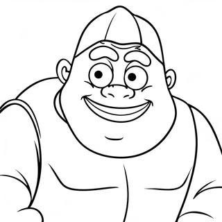 Grimace Coloring Page 3896-3152