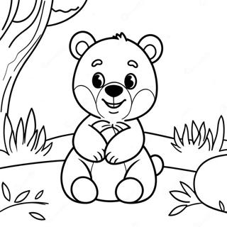 Little Bear Coloring Page 38973-31166