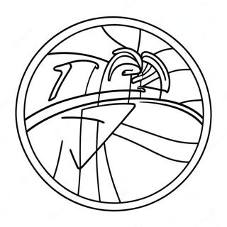 Nba Logo Coloring Page 38993-31181