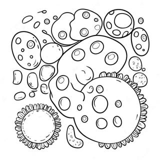 Bacteria Coloring Pages