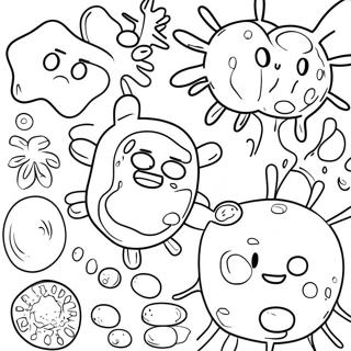 Bacteria Coloring Page 39023-31208