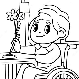 Disability Awareness Coloring Page 39033-31214