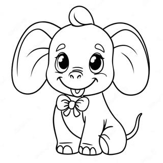 Dumbo Coloring Page 3906-3158