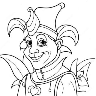 Jester Coloring Pages