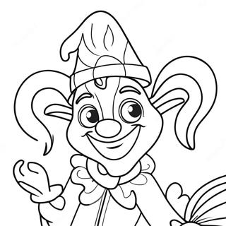 Jester Coloring Page 39073-31242