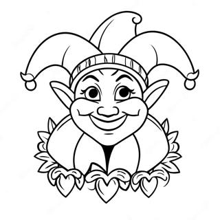 Jester Coloring Page 39073-31243