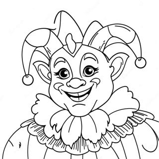 Jester Coloring Page 39073-31244