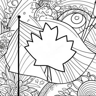 Canada Flag Coloring Page 39083-31250