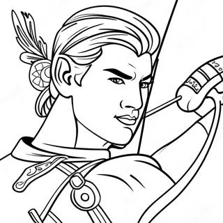 Sagittarius Archer Coloring Page 39104-31269