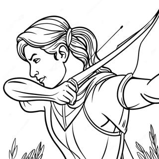 Sagittarius Archer Coloring Page 39104-31270