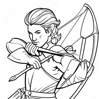 Sagittarius Archer Coloring Page 39104-31272