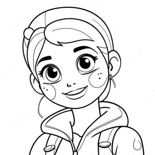 Marinette Miraculous Coloring Pages