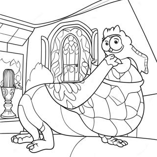 Harry Potter House Coloring Pages