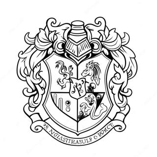 Harry Potter House Coloring Page 39143-31300