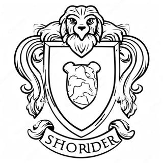 Gryffindor House Crest Coloring Page 39144-31302