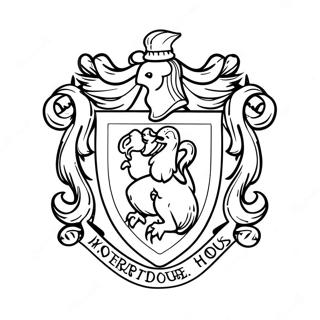 Gryffindor House Crest Coloring Page 39144-31303