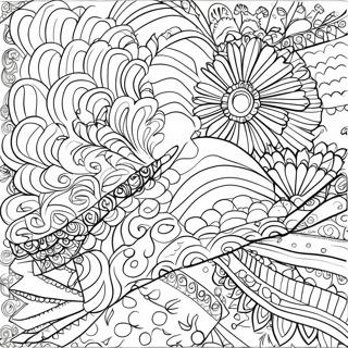 Colorful Blanket Coloring Page 39153-31317