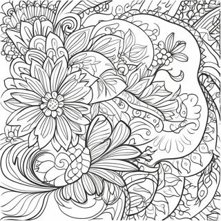 Colorful Blanket Coloring Page 39153-31320