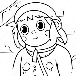 Oshi No Ko Coloring Pages