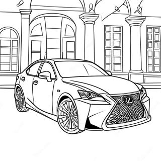 Lexus Coloring Page 39173-31323