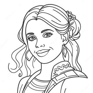 Beautiful Girl Coloring Page 39263-31395