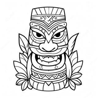 Tiki Coloring Page 39333-45674