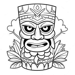 Tiki Coloring Page 39333-45676