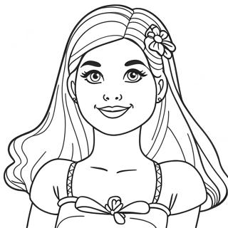 Barbie Skipper Coloring Page 39353-31457