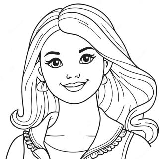 Barbie Skipper Coloring Page 39353-31460