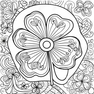 Lucky Shamrock Coloring Page 39384-31500