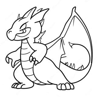 Charizard Breathing Fire Coloring Page 39404-31502