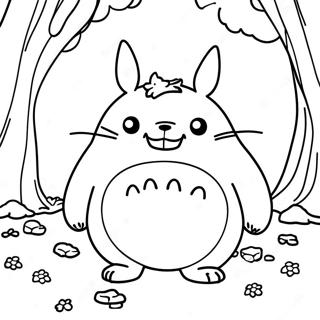 Totoro Coloring Page 3946-3186