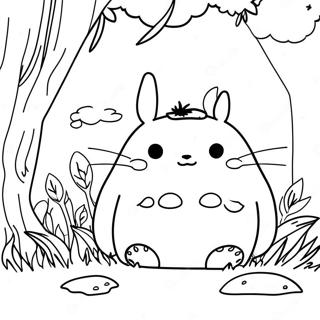 Totoro Coloring Page 3946-3188