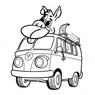 Stoner Scooby Doo Coloring Pages