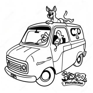 Stoner Scooby Doo Coloring Page 39483-31566