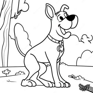 Stoner Scooby Doo Coloring Page 39483-31568