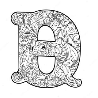 Q Letter Coloring Page 39493-45680