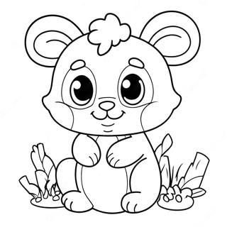 Cute Q Animal Coloring Page 39494-31570