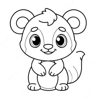 Cute Q Animal Coloring Page 39494-31571