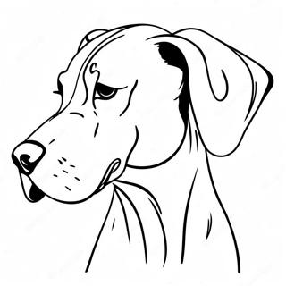 Great Dane Coloring Page 39503-31574