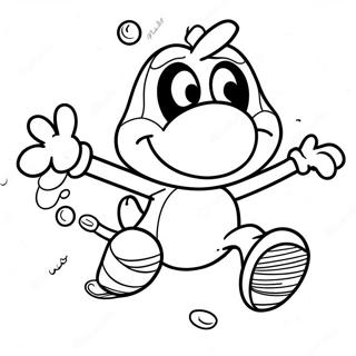 Rayman Jumping Adventure Coloring Page 39514-31586