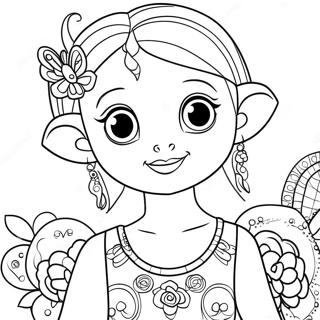 Mia And Me Coloring Page 39543-31624