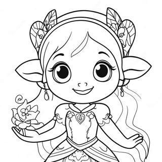 Mia And Me Magical Adventure Coloring Page 39544-31606