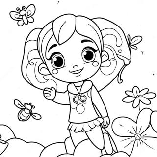 Mia And Me Magical Adventure Coloring Page 39544-31607