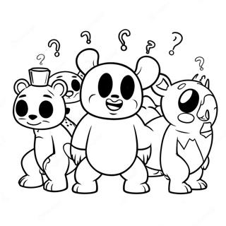 Gang Beasts Coloring Pages