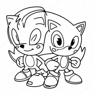 Sonic Boom Coloring Page 3956-3193