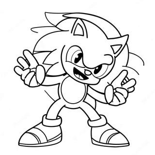 Sonic Boom Coloring Page 3956-3194